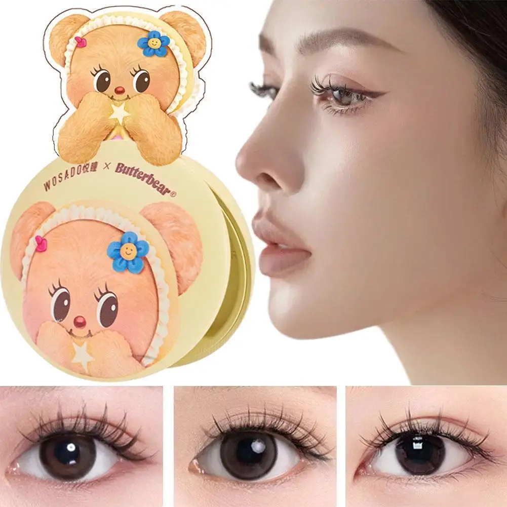 High-end Magnetic Eyelashes 3D Magnifying Eyes No Adhesive Reusable Magnetic False Eyelashes + Clip Tweezers No Glue Needed