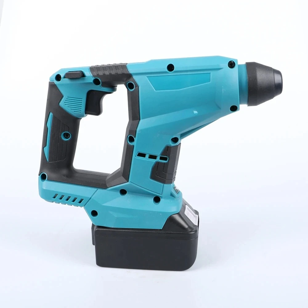 21V Lithium-Ion Wireless Rechargeable Mini Rotary Hammer Drill Professional Grade Brushless Motor Variable Drilling Drilling