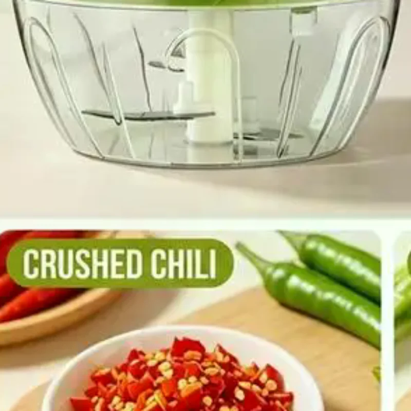Baby Food Chopper - 1 Pezzo Tritatutto Manuale Multifunzionale con