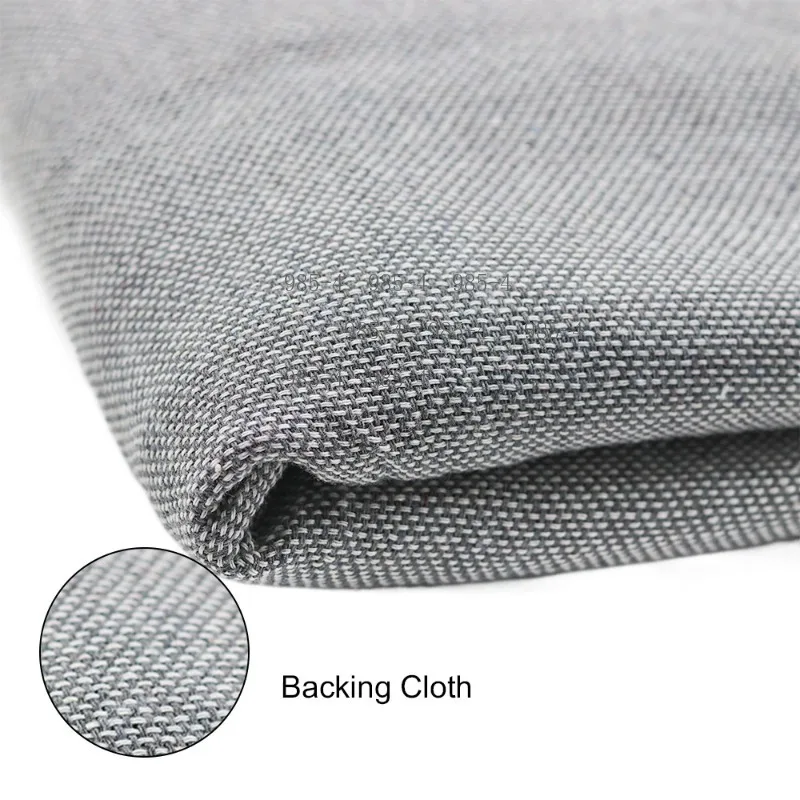 Tufting Fabric 100% Polyester Gray Weaving Cloth Electric Carpet Tufting Gun DIY Supply view 4