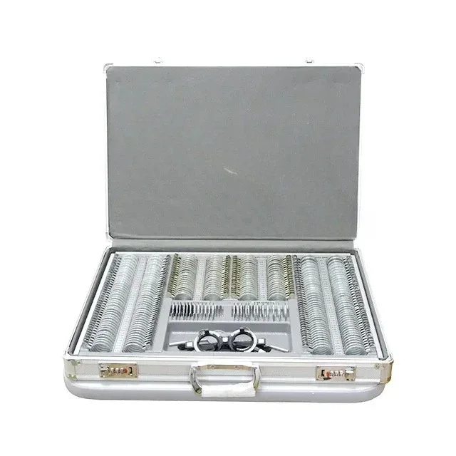 Popular Product 266 Pcs Optometry Equipment Glass Optical Instrument Trial Lens Set 266-JSB