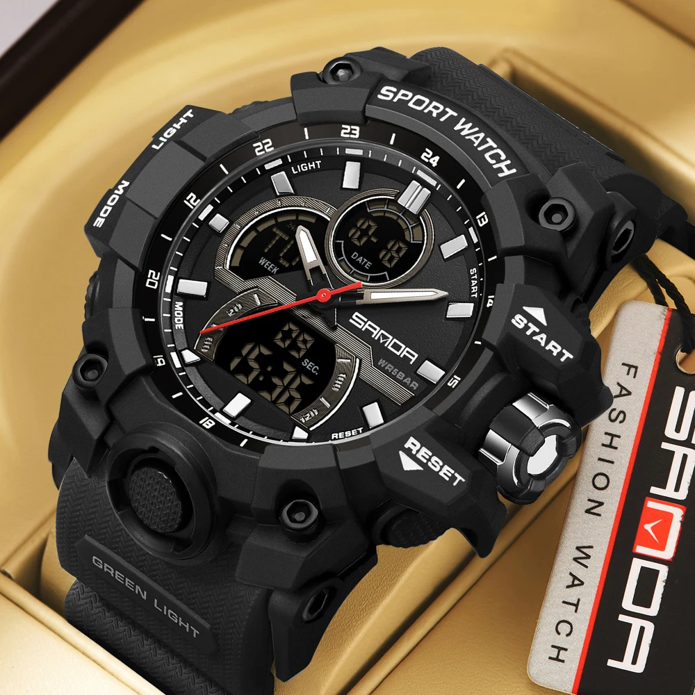 Modemarke Herren uhren G-Style Uhr Trend Sport uhr für Mann analoge Armbanduhr Herren Schock Quarz Militär uhr wasserdicht