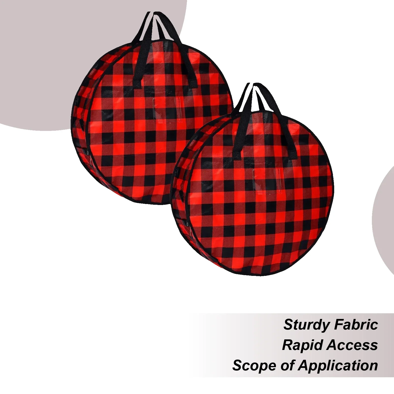 christmas-wreath-storage-container-2-pieces-plaid-protector-zippered-wreath-bag-with-handle-for-christmas-holiday-home-basement