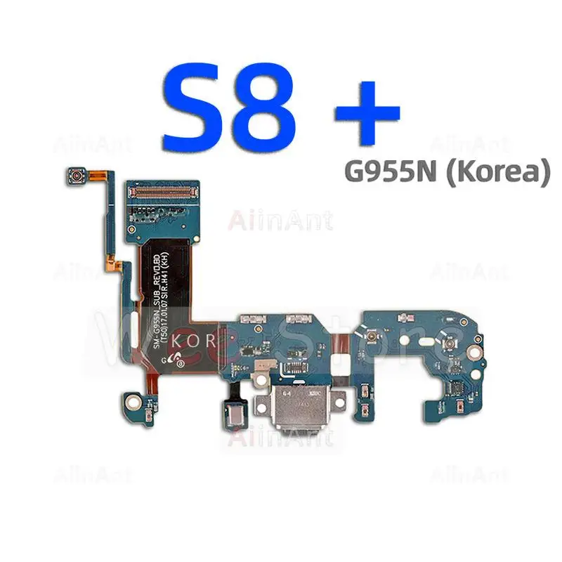 AiinAnt USB Bottom Charging Dock Connector Port Charger Flex Cable For Samsung Galaxy S8 S9 Plus + G950 G955 G960 G965