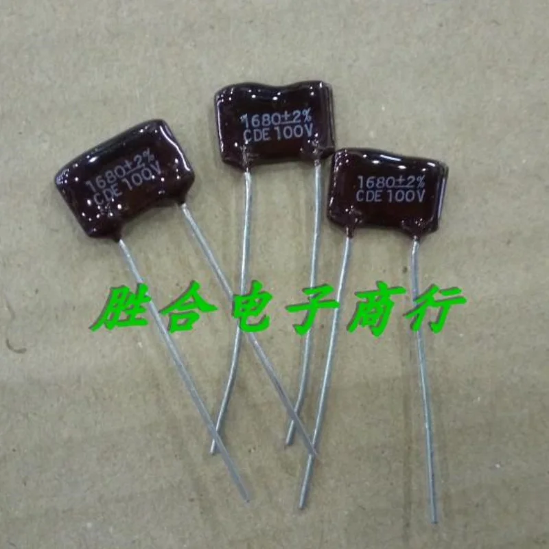 

5PCS mica capacitor 100V 1680P can replace 1500P 1600P 1800P imported CDE silver mica capacitor