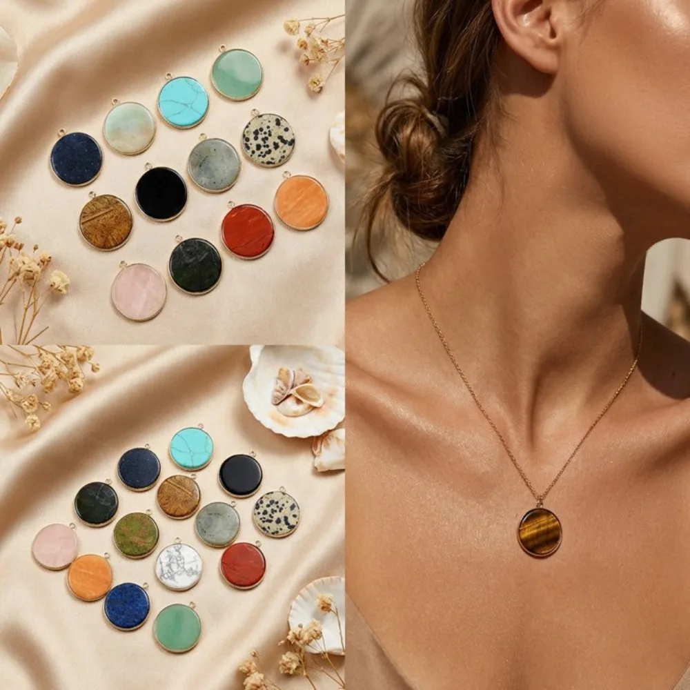 

Mixed Round Natural Stone 7 Chakra Set, Reiki Healing Crystals for Meditation Energy Balance