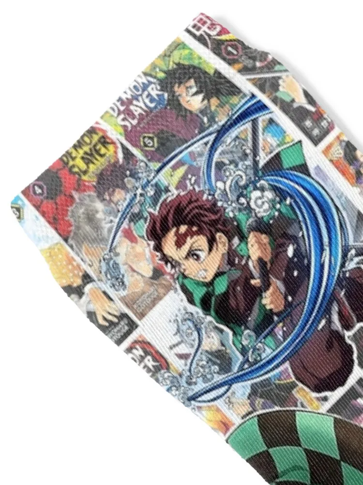 Рисунок 2 - Носки с коллажем Demon Slayer