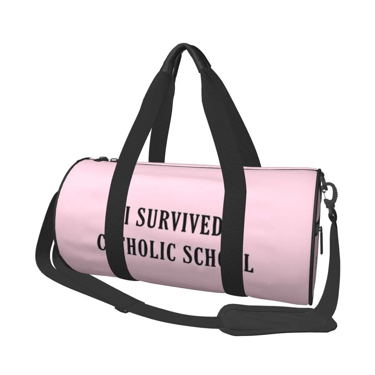 Hot Sale I Survived Catholic School Travel bag Golf Travel Travel Gym Duffel