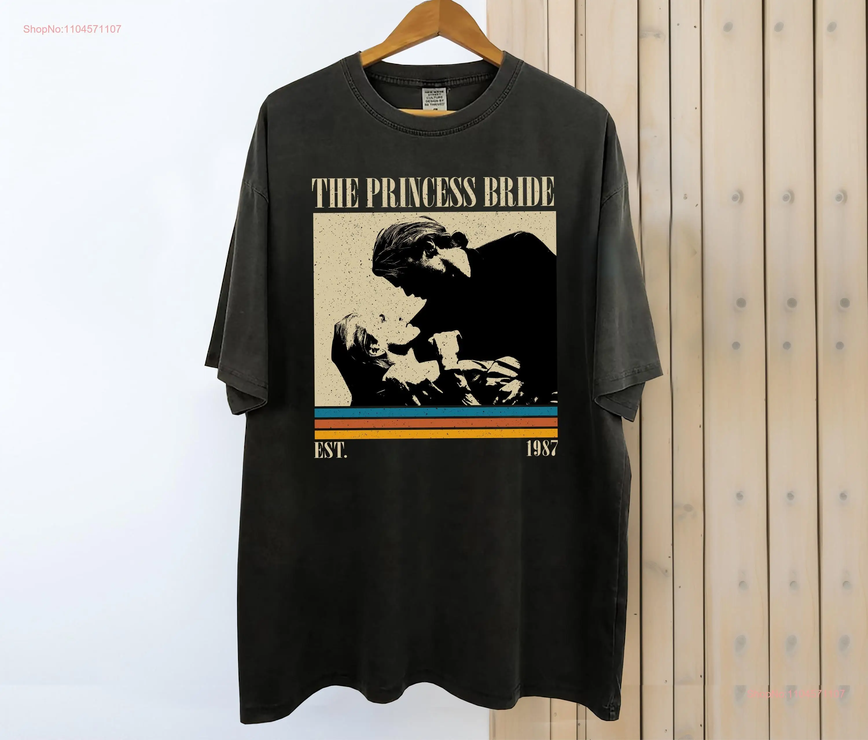 تي شيرت فيلم The Princess Bride كلاسيكي كلاسيكي عتيق له بأكمام طويلة أو قصيرة