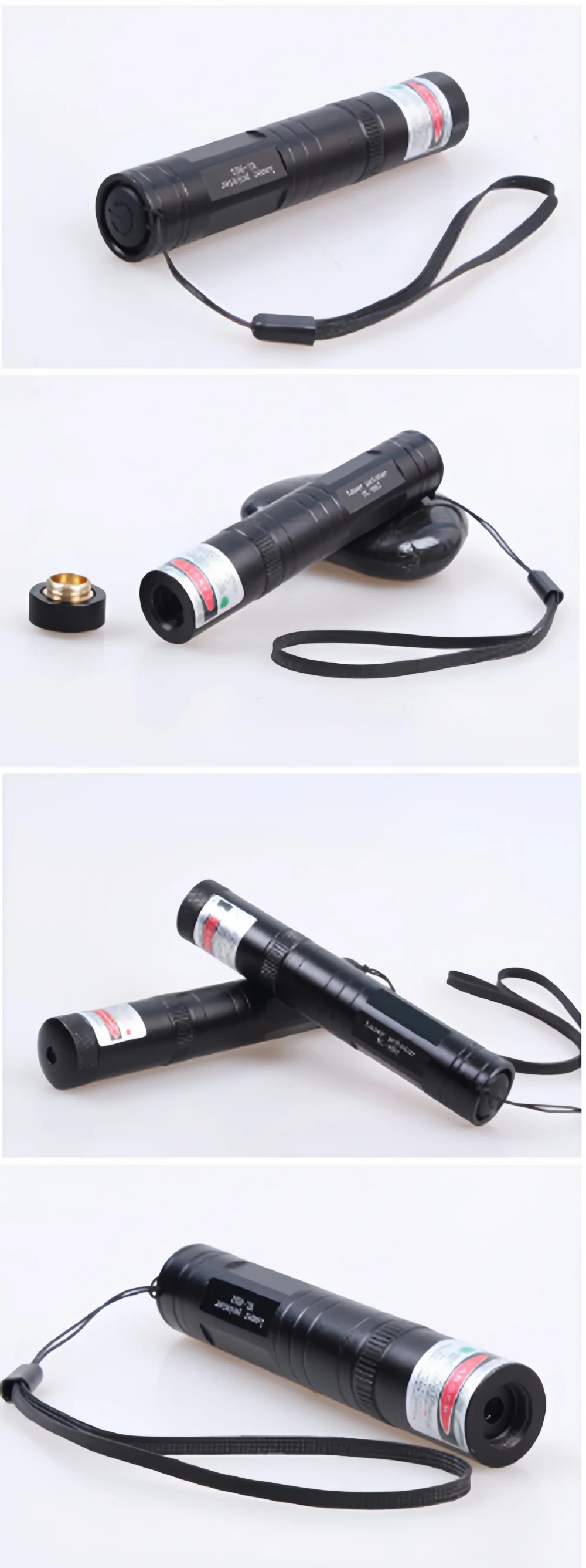 (لا توفير البطاريات) Cat Fun Green Light 851 مؤشر ليزر محمول LED شعلة تدريب الحيوانات الأليفة القط دغدغة لعبة مصباح يدوي #4