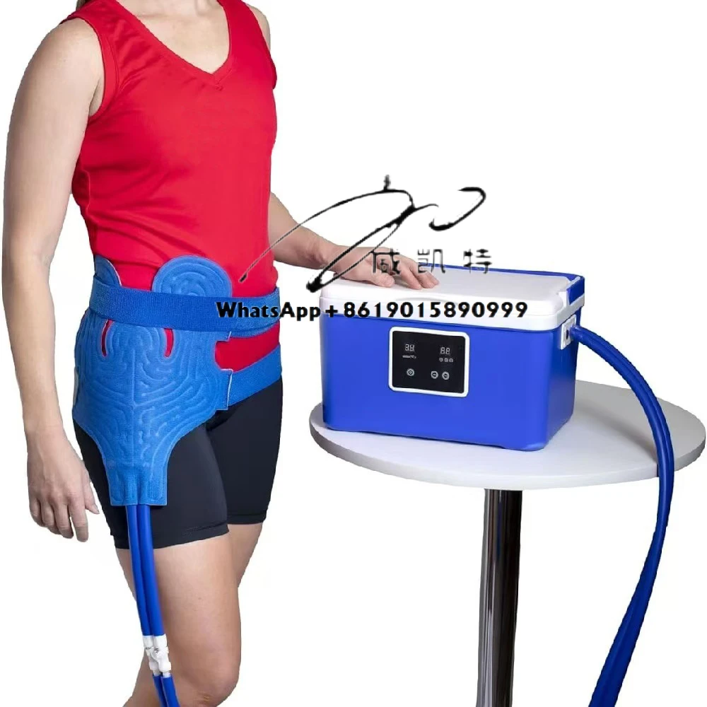 

Ice Cold Therapy Machine Cryotherapy Freeze Kit System for Post-Surgery Care, ACL, MCL, Swelling, Sprains, and Other Injuries