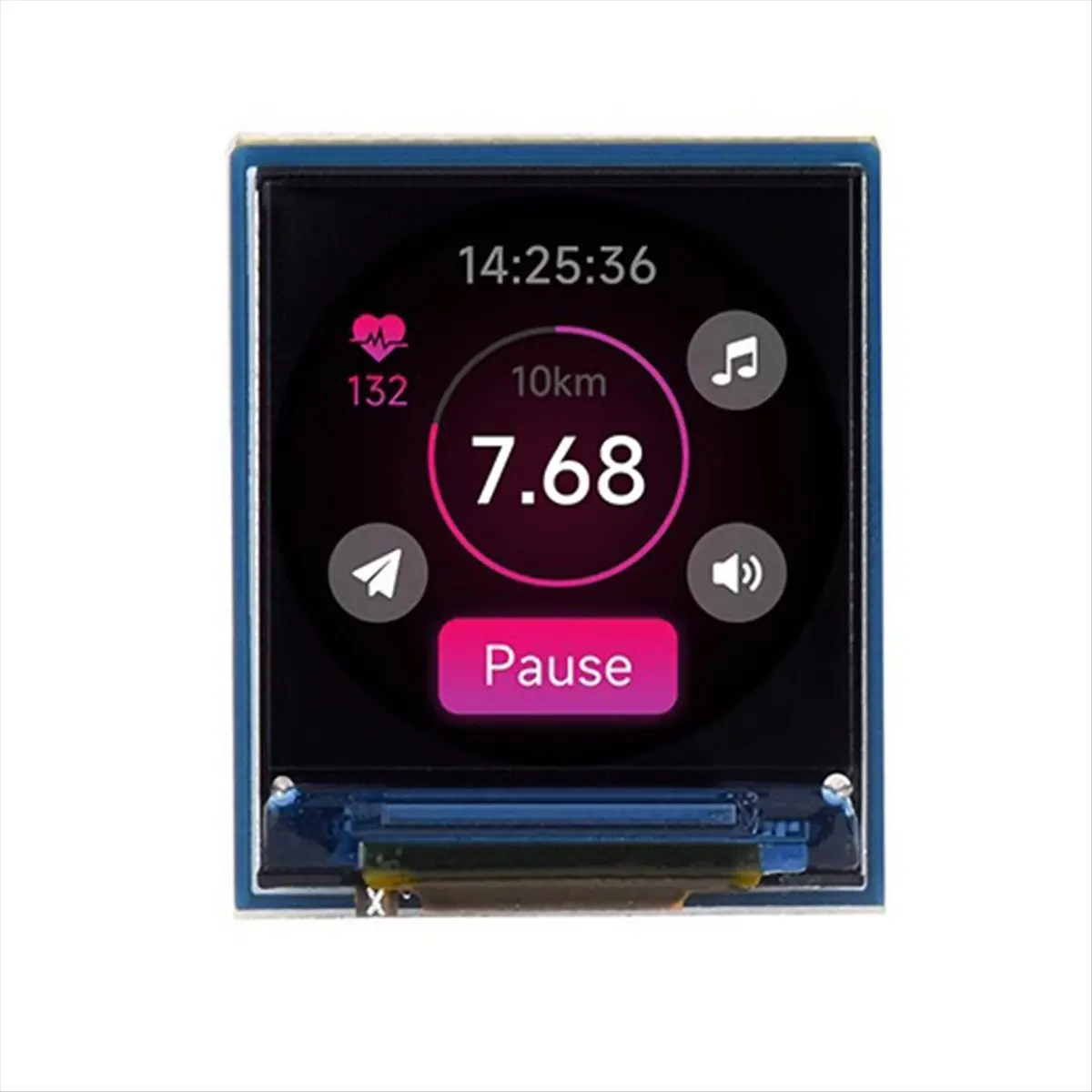 

TOP! 0.85 Inch IPS Color LCD Display Module GC9107 Chip SPI Interface 128x128 Resolution for Arduino Raspberry Pi