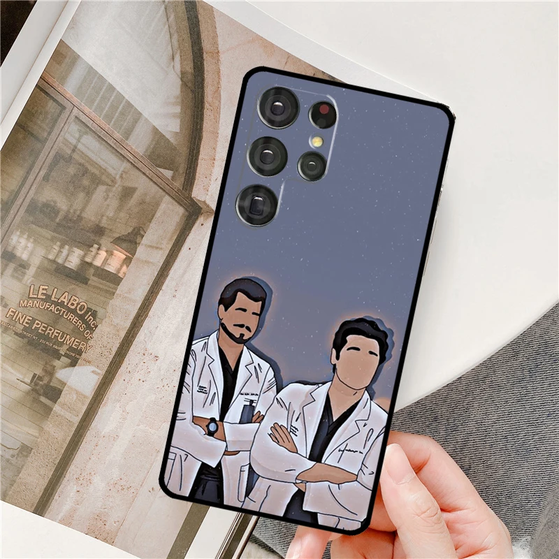 Greys Anatomy Case For Samsung Galaxy S23 S21 S22 Ultra Note 20 S8 S9 S10 Note 10 Plus S20 FE Phone Cover