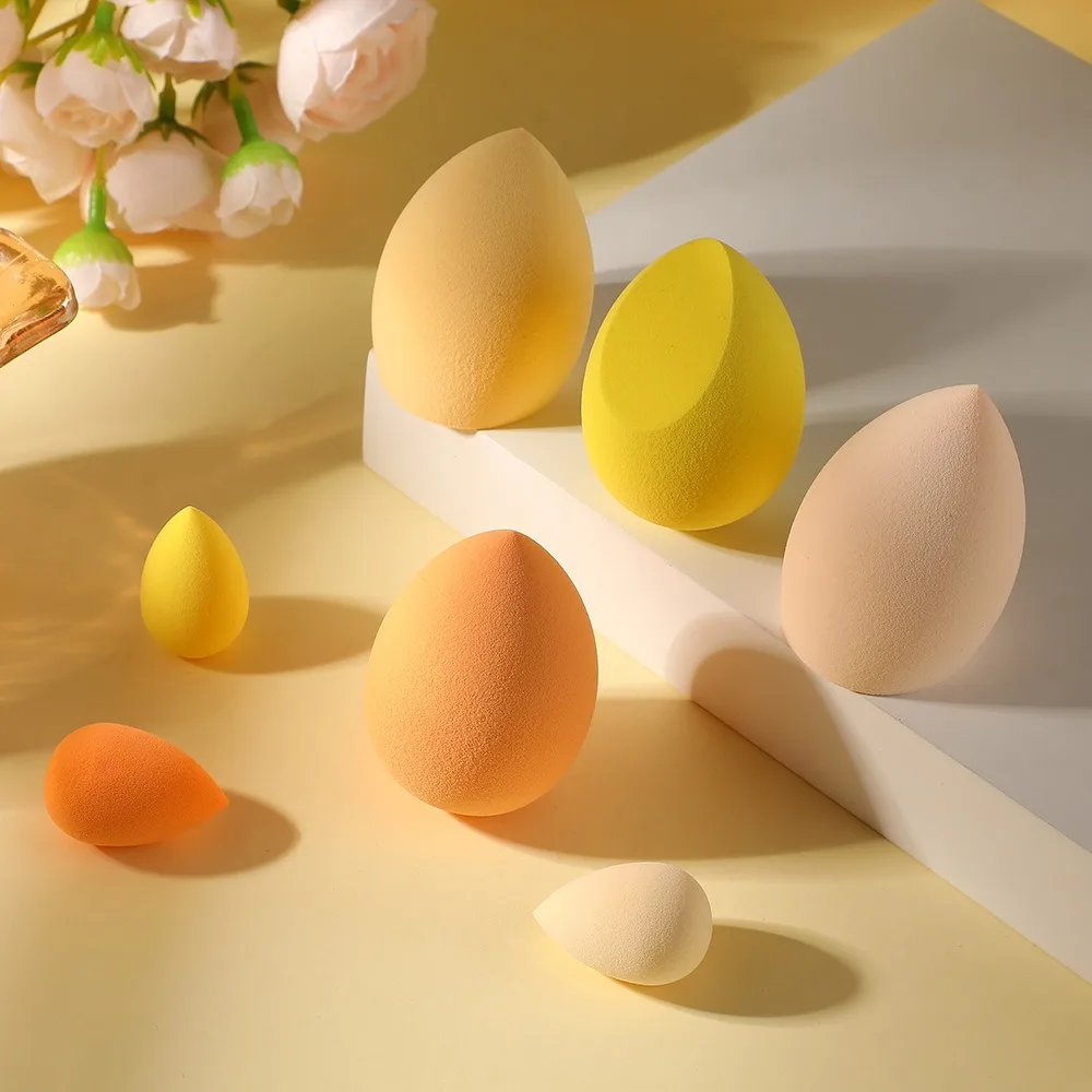 7Pcs Make-Up Schwamm Cosmetic Puff Blender Schönheit Ei Foundation Schwämme Pulver Puffs Bilden Zubehör Frauen Make-Up-Tools