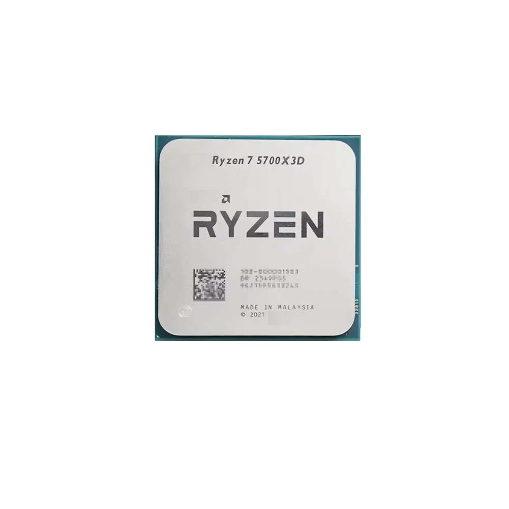 New Bulk Ryzen 7 5700X3D 8 Core 16 Thread 4.1GHz Desktop Processor PCIe 4.0 X16