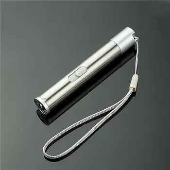 Poquinry-Lampe de poche aste USB 3 en 1, détecteur infrarouge pour animaux de compagnie