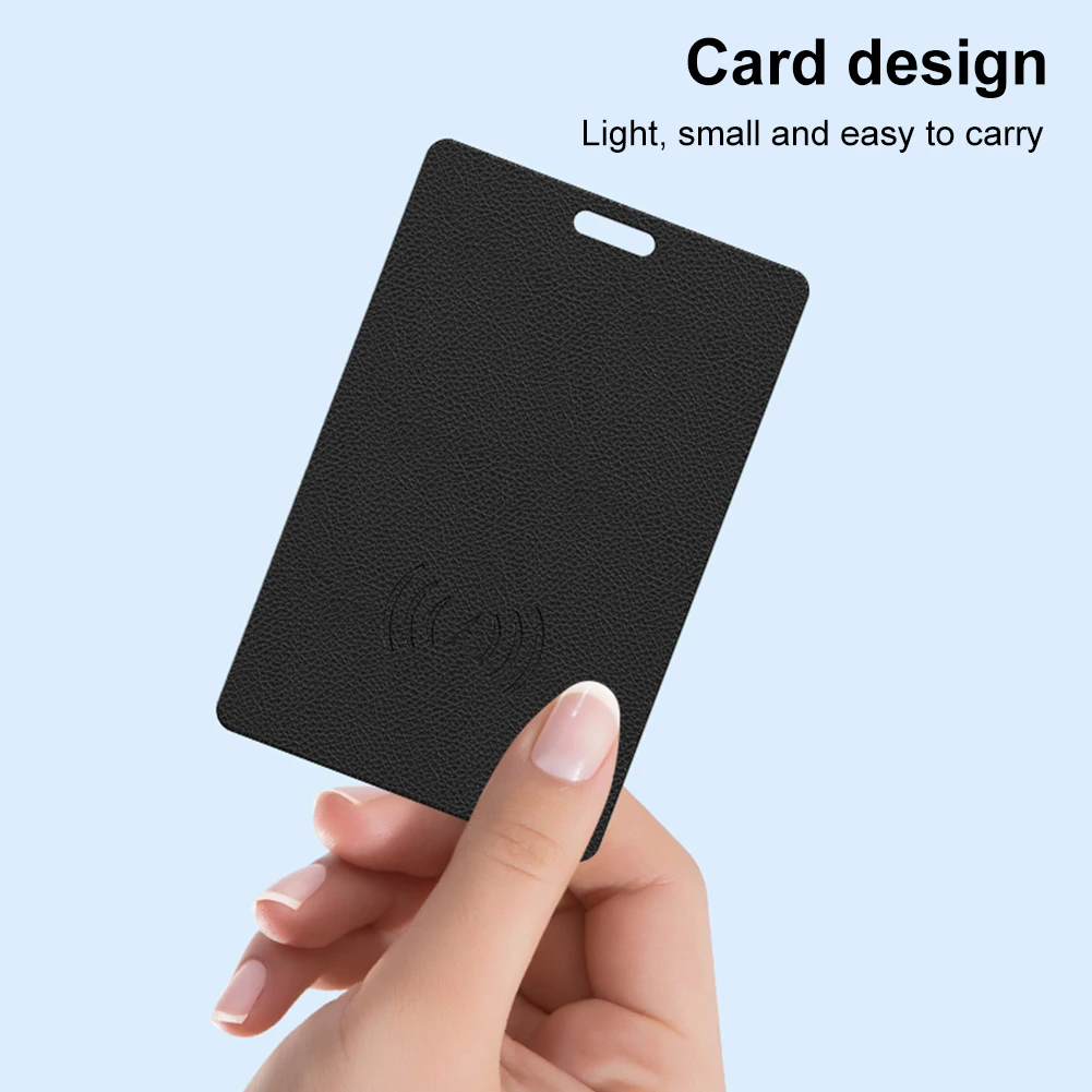 Wallet Tracker Card Wireless Charging Ultra Slim Tracking Card Works for Find My Item Card Finder for Effortless Wallet Tracking