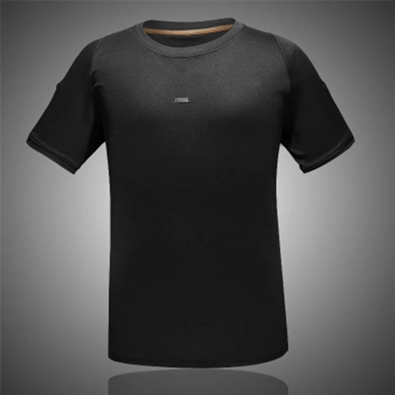 Outdoor Tactical O-Neck Coat Breathable Military Army Top Quick-Dry Short Sleeve Climbing Camping Hunting Trainning Fish T-shirt