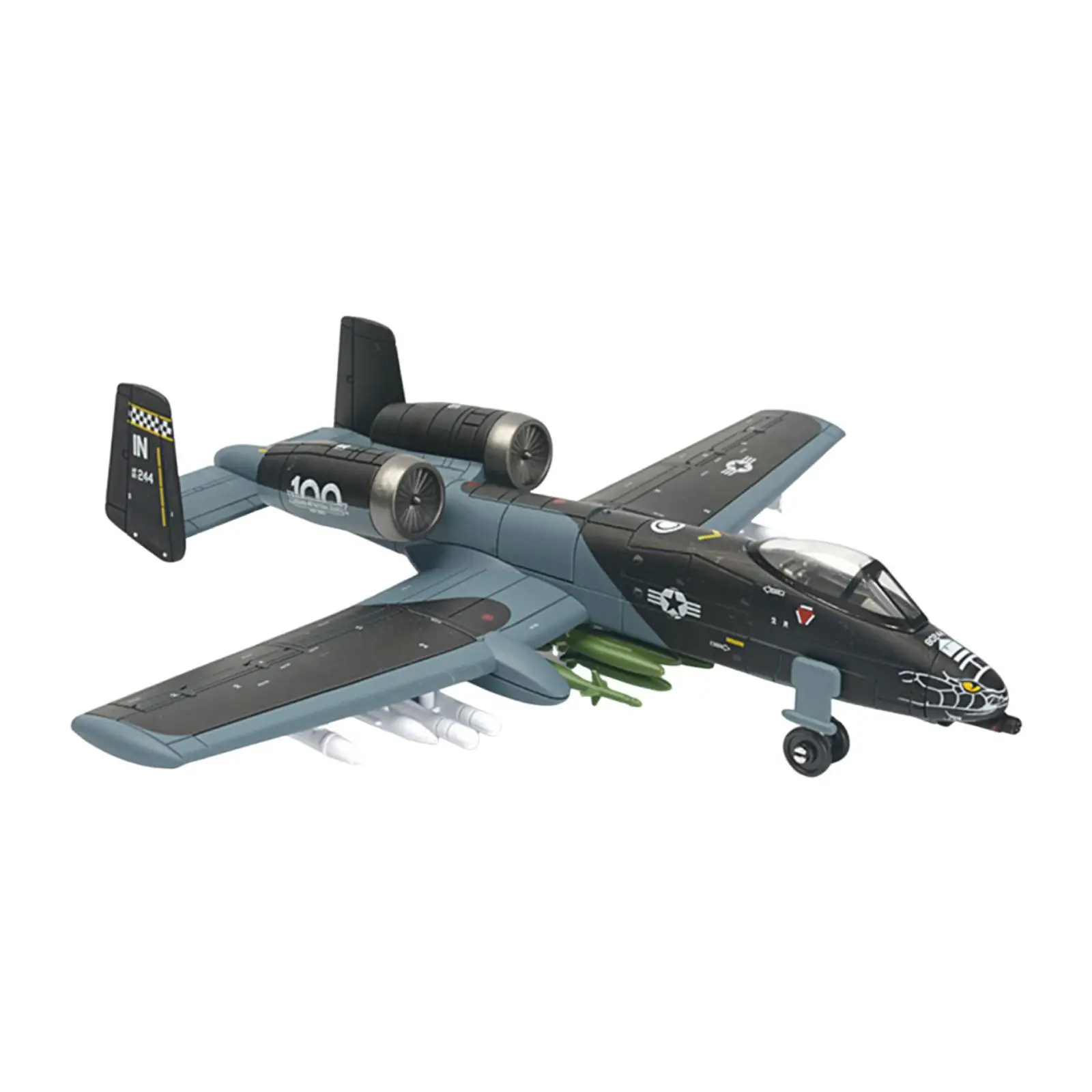 Colección de modelos de aviones 1:72, aviones educativos para estante, oficina, dormitorio