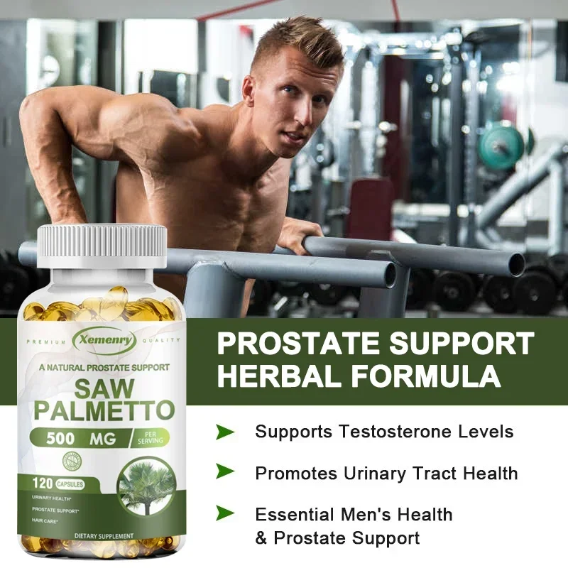 Saw Palmetto Extract Capsules - Prostate Health Supplement ,Urinary Tract Support,Promotes Prostate Health - Image 5