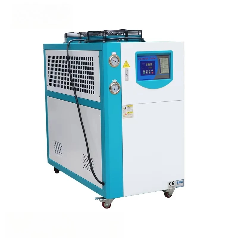 

High Efficiency Air Cooled Industrial Chiller Fast Cooling Energy Saving Unit for Injection Mold Special Ice Water Cooling