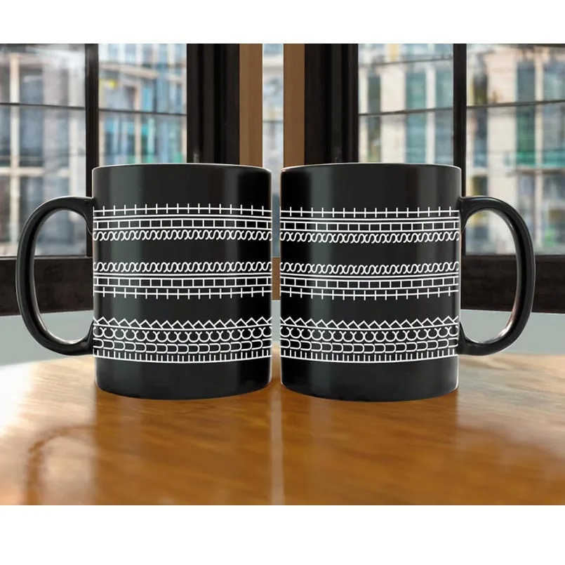 

Hidden Message Mug Ceramic Coffee Cup with Sarcastic Design Funny Gift for Friends Coworkers Offensive Secret Swear Word Mug