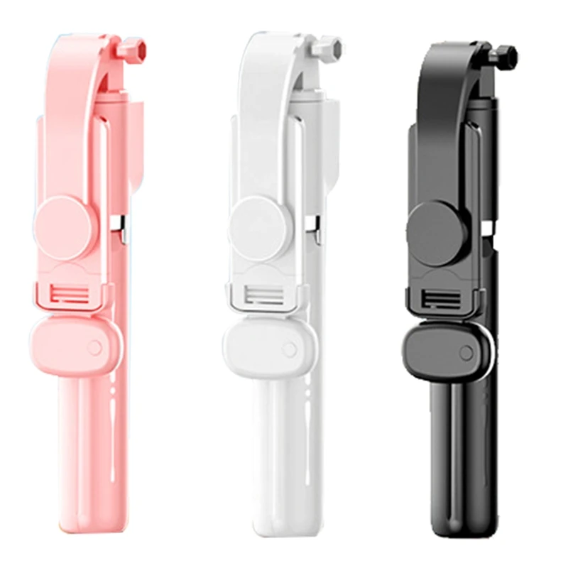 ไร้สายSelfie Stickขาตั้งกล้องพร้อมบลูทูธระยะไกลขาตั้งกล้องขยายได้สําหรับVideo LiveมือถือDesk Mount A