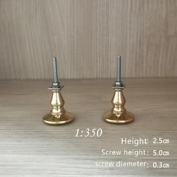 1/350 1/700 Ship Model Copper Pillars Ship Model Support Decoration Display Hobbies Model Accessories Tools