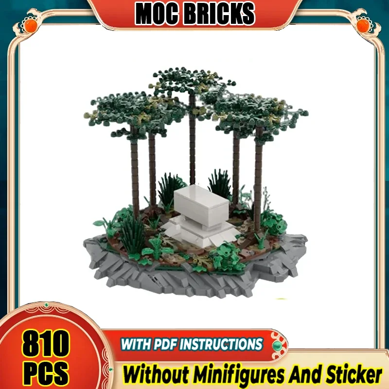 

Popular Movies Magical School Model Moc Building Bricks White Tomb Technology Modular Blocks Gift Christmas Toy DIY Set Assembly
