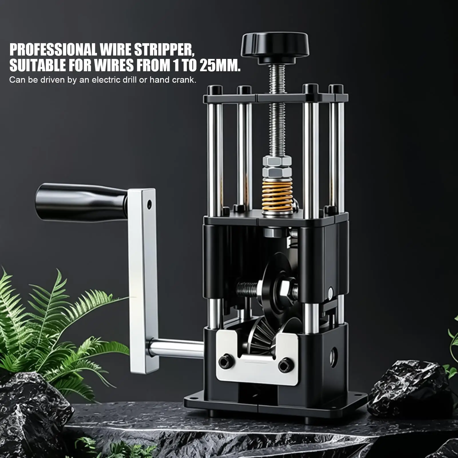 Wire Stripping Machine Heavy Duty High Speed Scrap Copper Recycling Manual Wire Stripper Machine For Home Renovation