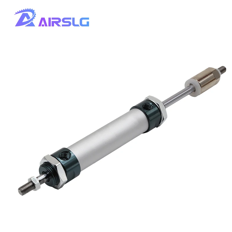 MALJ series MALJ16 MALJ20 MALJ25 MALJ32 mini cylinder adjustable-25-50-75-100-125-150 -500mm stroke double acting pneumatic type