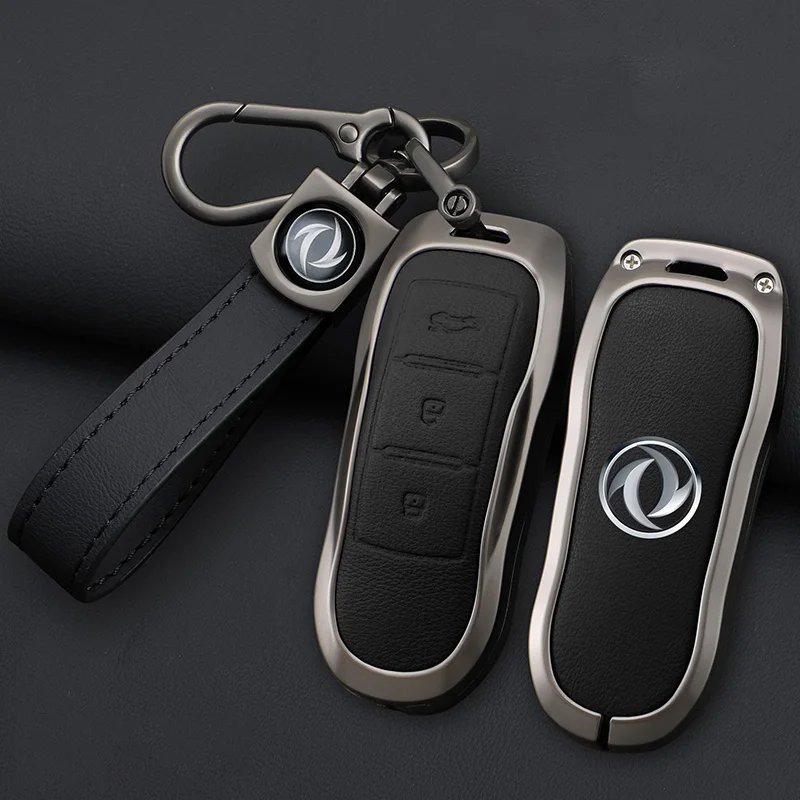 Car Key Case Fob Cover Keychain Accessories for Dongfeng Fengguang DFSK Glory 580 Fengon Ix5 Ix7 Seres Sf5 2021 2022 Keychain