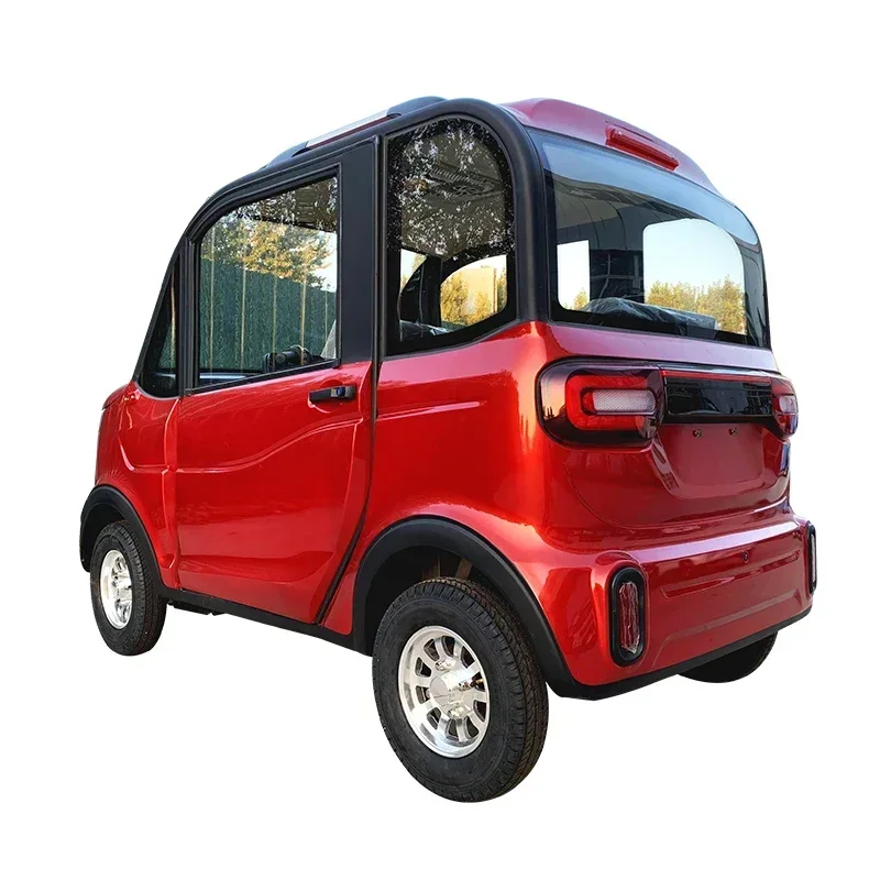 

2 Door Chinese 4 Seater Electric Vehicle Automatic Mini Electric Car For Teenager