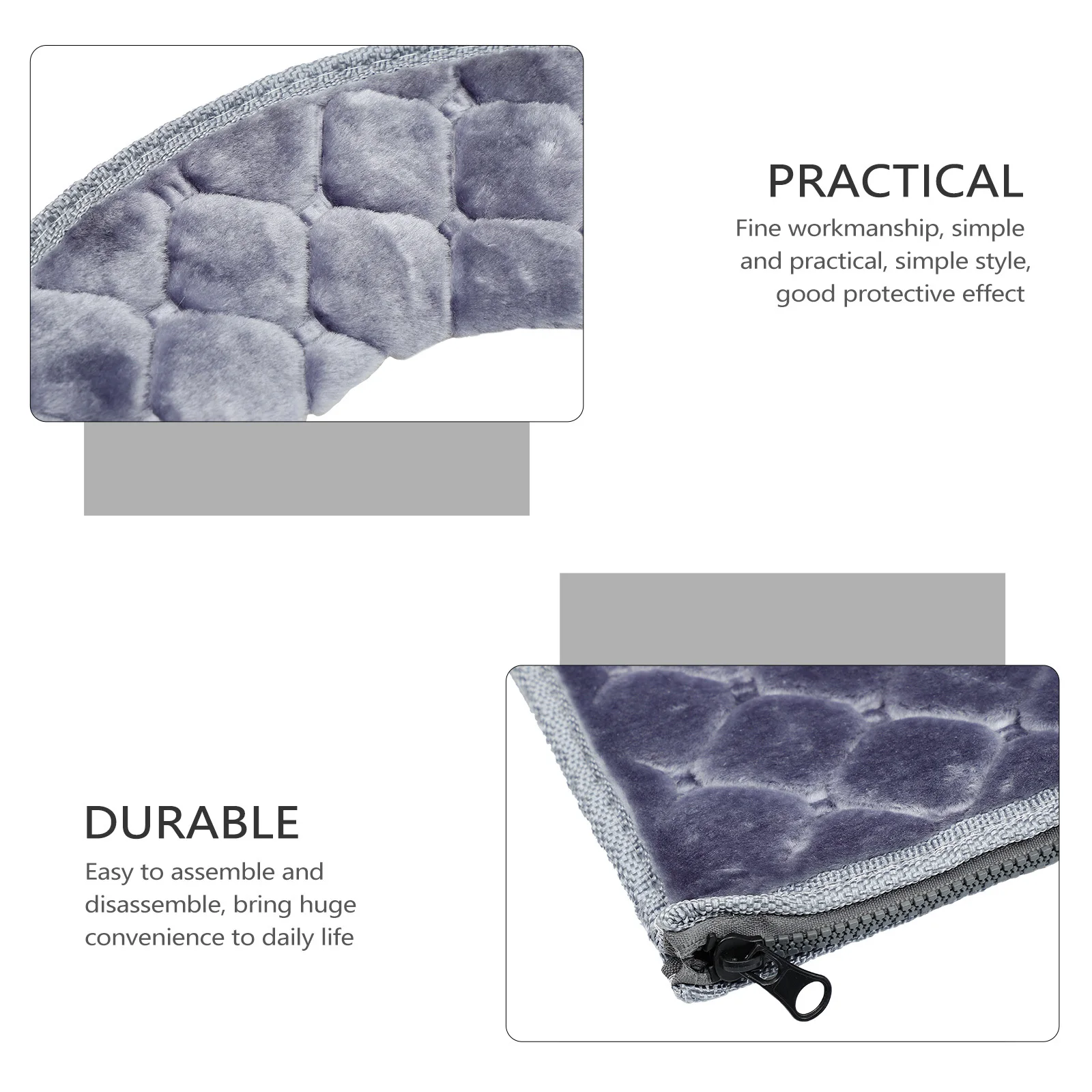 

1Pcs Universal Toilet Seat Pads Warm Seat Mats Easy Assemble Disassemble Household Toilet Accessories Bathroom Supplies