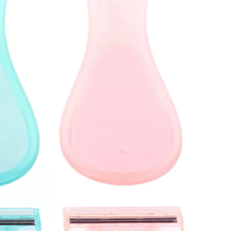 

2Pcs Shaving Knife Women's Shaving Artifact Safe Portable Armpit Hair Trimmer Shaving Machine Hair Removal Knife Universal