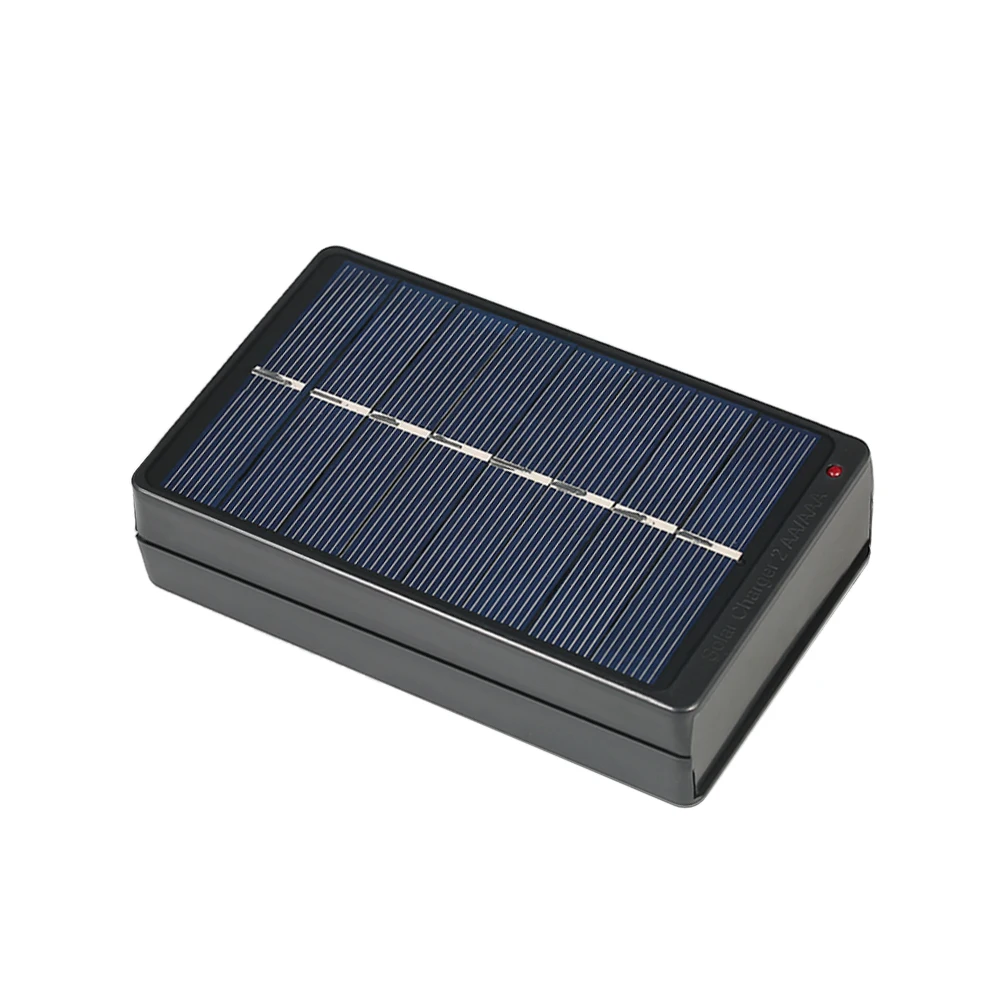 2*AA/AAA Rechargeable Batteries Charger Solar Powered Charger 1W 4V Solar Panel for Battery Charging