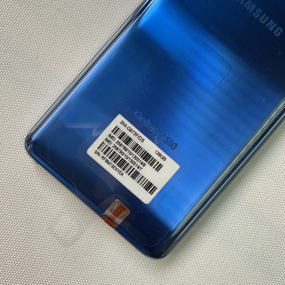 هاتف سامسونج جالاكسي S10 G973U1 G973F 4G الأصلي 6.1 "8GB RAM 128GB ROM بصمة NFC Snapdragon855 ثماني النواة الهاتف المحمول