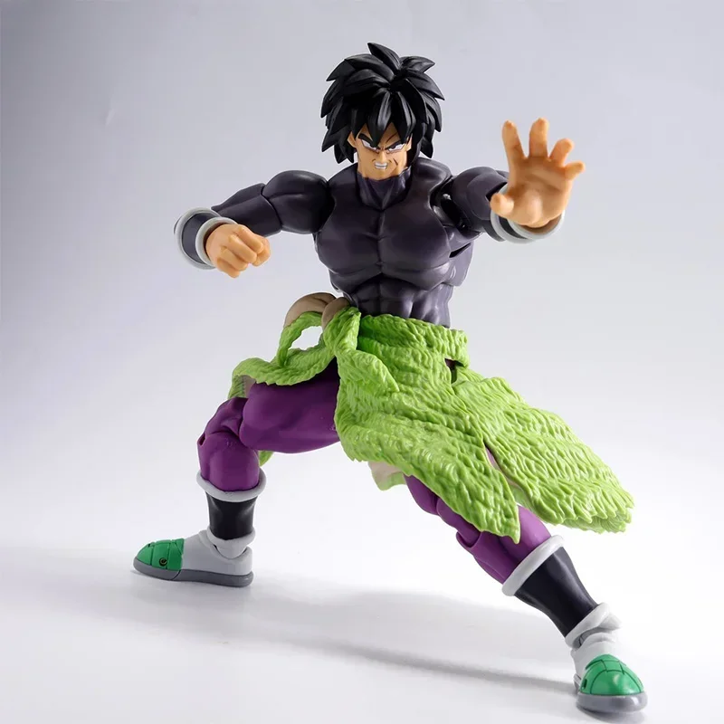 In Stock Bandai Original SHF Dragon Ball SUPER Gohan BROLY SUPER HERO Anime Action Figure Model Fighter Finished Model Toy Gifts