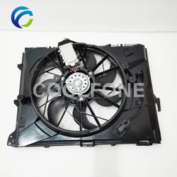 Radiator Electric Fan for BMW E81 E87 LCI E88 E82 118i 120i 116i E90 E91 E92 E93 316i 318i 320si E84 X1 17427563258 17427563259