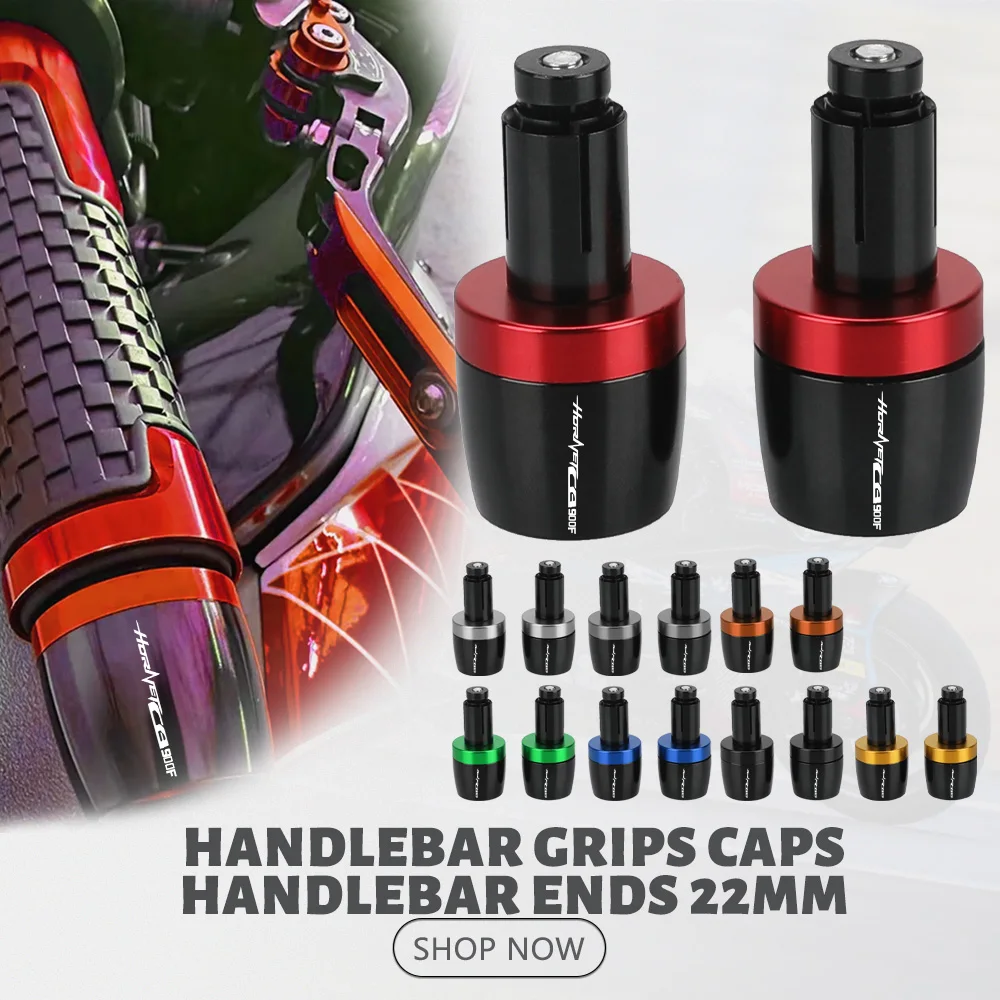 

For HONDA CB900F Hornet CB900FHORNET 2002-2006 2003 2004 2005 Motorcycle Handlebar Grips Handle Bar Cap End Plugs 7/8'' 22MM