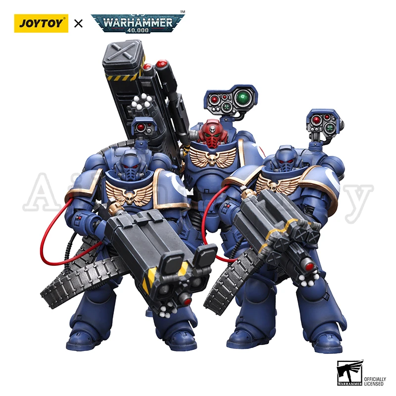 

Экшн-фигурка JOYTOY 1/18, аниме военная модель 40K Ultramarines демонтаж