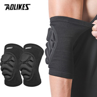 AOLIKES 1 Pair Foam Elbow Pads Anti-collision Sports Roller Skating Anti-fall Volleyball Riding Street Dance Elbow Protector