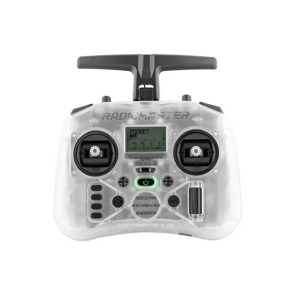 RadioMaster Pocket CC2500 2.4GHz Mini RC Transmitter Lightweight Plug-and-Play Remote Control Toy for FPV Drones