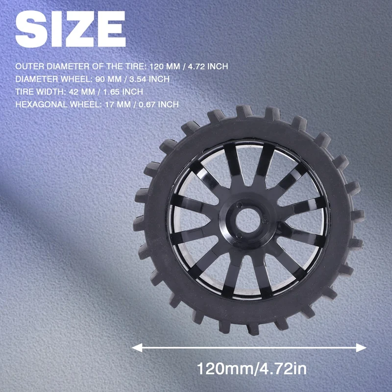 Hsp Hpi baja用電動ロードバギー,1/8 rc,4個。