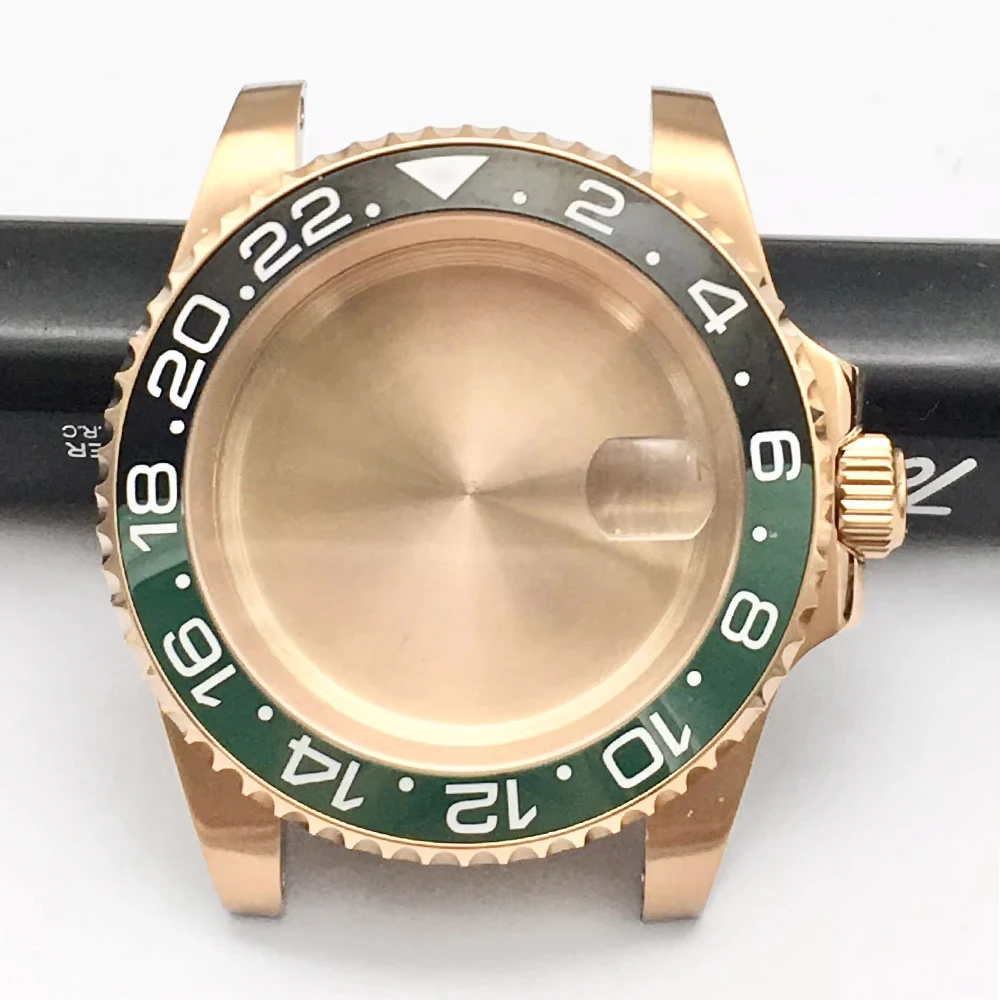 NH36 Cassa 40mm 14 Colori Cassa in acciaio inossidabile per NH35A/36 Movimento Orologio Parti di modifica che para relojes Ipoallergenico