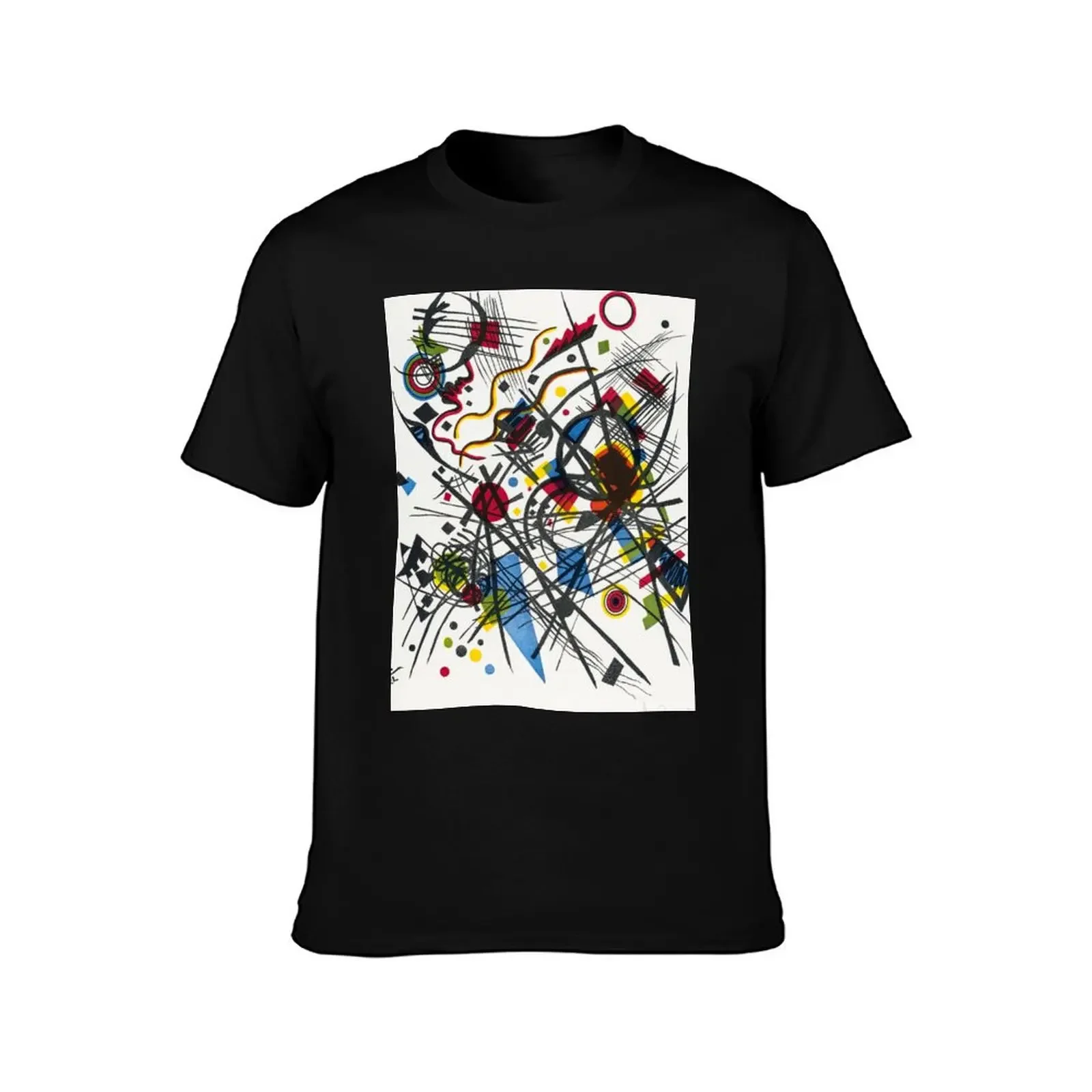 KANDINSKY HD - Lithographie 1922 T-Shirt blanks oversizeds rapper graphic tees oversized t shirts for men