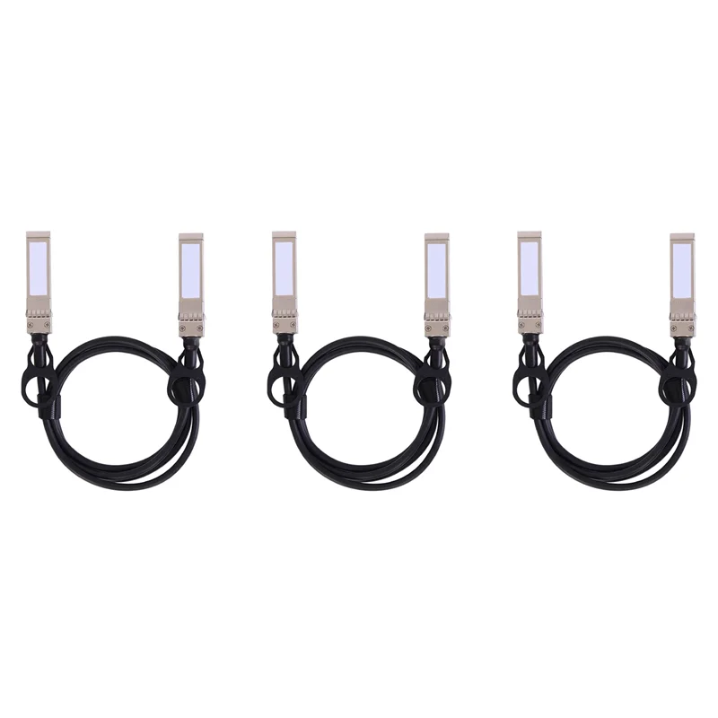 

ABT-3X 10G SFP+ Twinax-кабель, медь с прямым креплением (DAC) 10GBASE SFP-пассивный кабель для SFP-H10GB-CU1M, Ubiquiti, D-Link (1M)