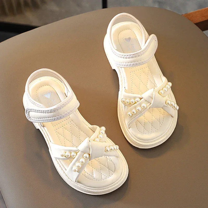 Children's Sandals Summer 2025 New Arrival Soft Bottom Slippers For Medium To Large Kids Women's Fashionable Beach Shoes