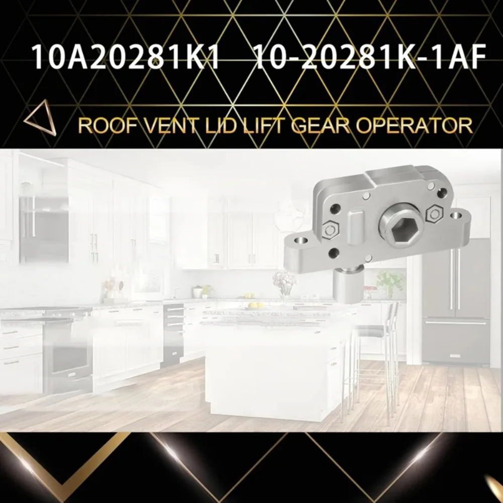 Piezas  engranaje  elevación  ventilador  ventilación  techo RV compatibles con mecanismo 10A20281K1 para reemplazo 10