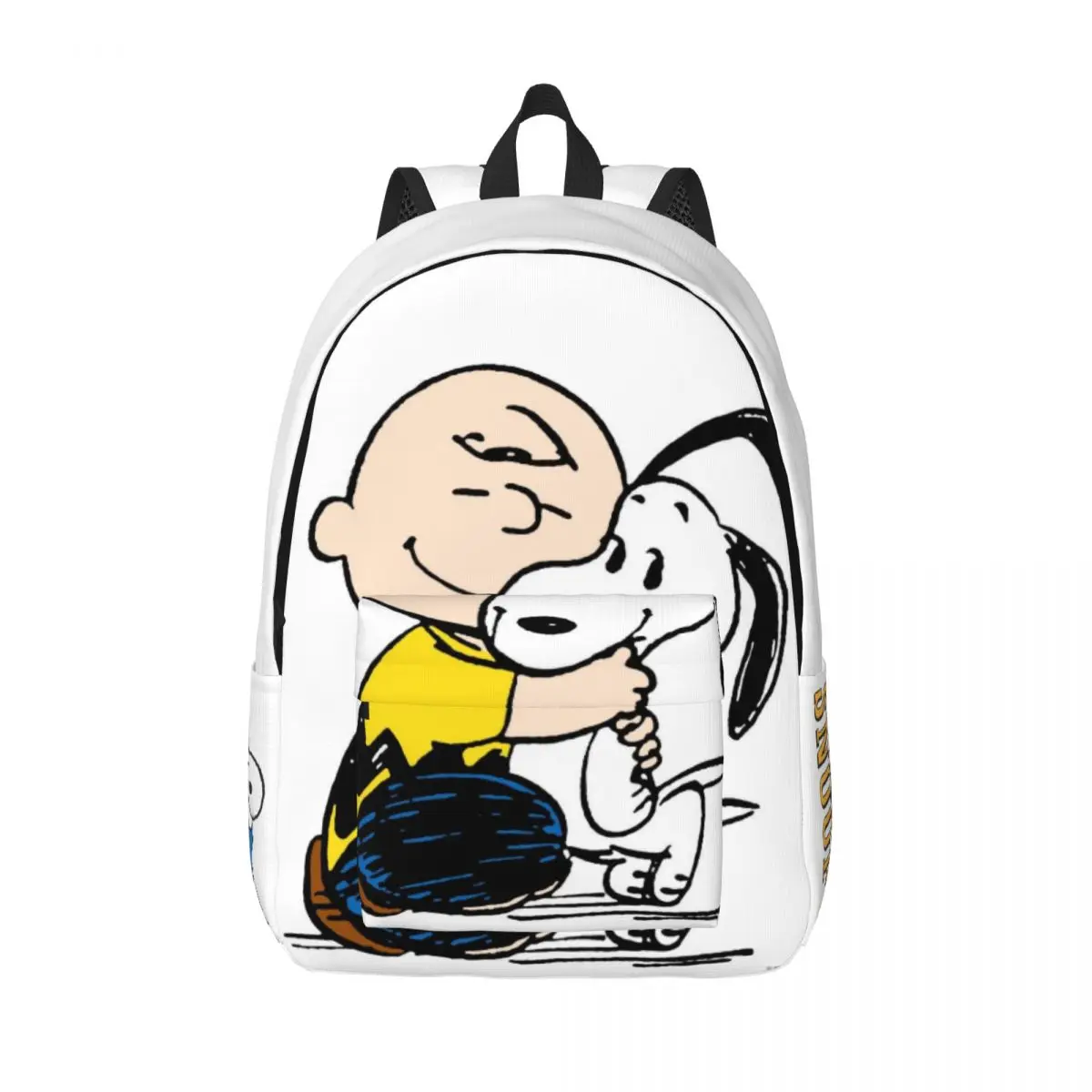 

Perfect Backpack Snoopy Children Kawaii Office Work School For Gifts Large Capacity Rucksack